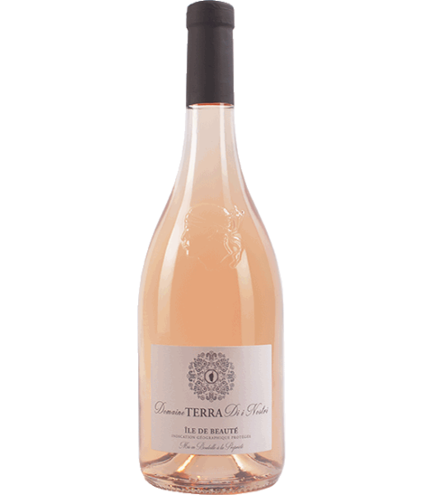 Vin rosé corse vegan sec - IGP Île de Beauté - Terra di I Nostri - Cuvée Sciaccarellu - Syrah