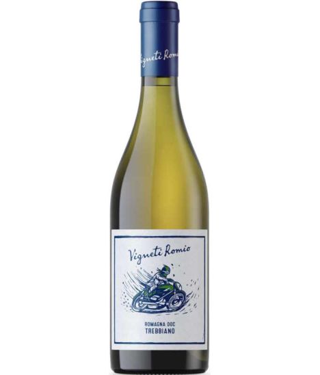 Vin blanc italien sec - Émilie-Romagne - DOC Romagna - Vigneti Romio - Cuvée Trebbiano