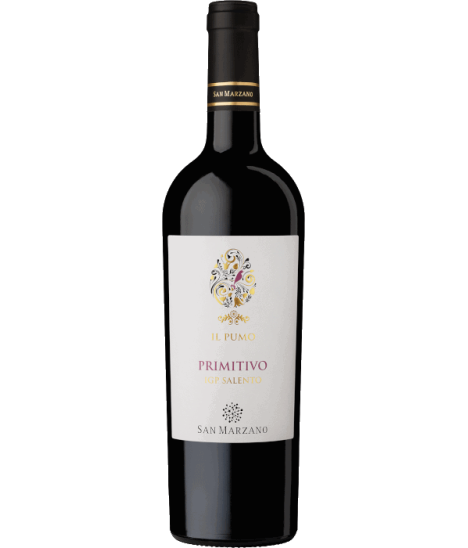 Vin rouge italien - Pouilles - IGP Salento - Cantine San Marzano - Cuvée Il Pumo - Primitivo