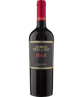 Vin rouge chilien – Aconcagua Valley - Viña Errazuriz – Cuvée Max Reserva Carmenère