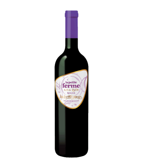 Vin rouge marocain - AOG Zaër - Château La Ferme Rouge - Cuvée La Petite Ferme Rouge