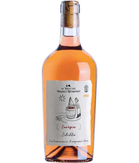 Vin orange italien biodynamique - Sicile - Viticoltori del Mediterraneo - Cuvée Le Virtu del Vignaiolo - Zibibbo
