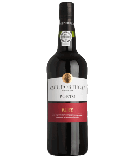 Vin doux naturel portugais rouge - DOC Porto - Azul Portugal - Cuvée Porto Ruby