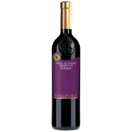 Vin rouge italien Pouilles | Boccantino Nero di Troia i Primitivo