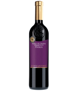 Vin rouge italien Pouilles | Boccantino Nero di Troia i Primitivo