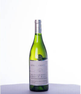 Vin blanc sud-africain sec bio et vegan - Walker Bay - Domaine Springfontein - Cuvée Terroir Selection - Chenin Blanc
