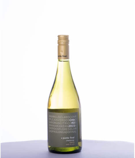 Vin blanc argentin sec - IG Valle de Uco - Bodega Renacer - Cuvée Punto Final Reserva - Chardonnay