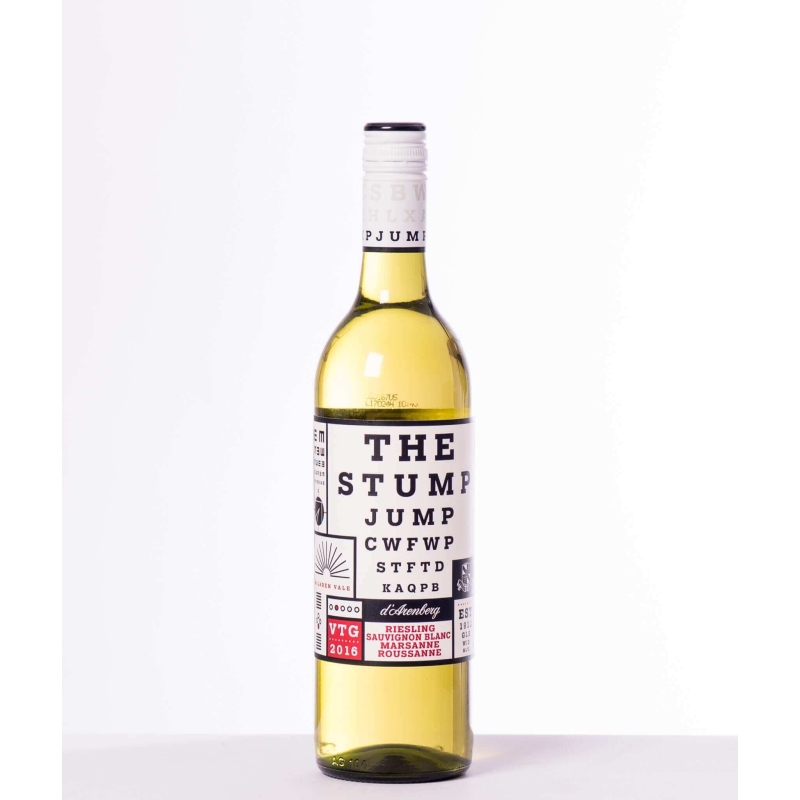 Vin blanc australien bio sec - South Australia McLaren Vale - d'Arenberg - Cuvée The Stump Jump White Blend