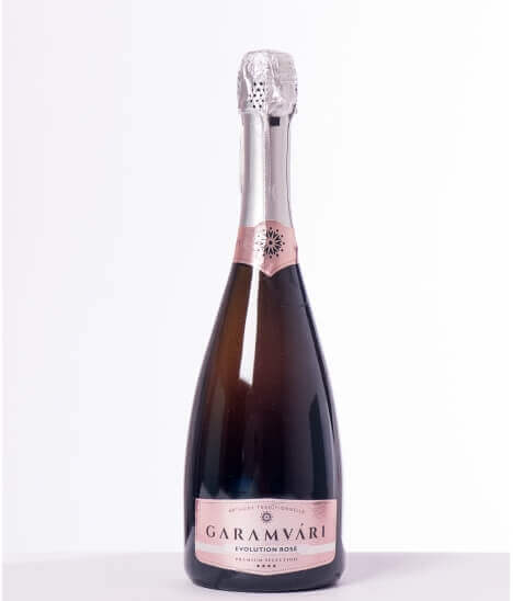 Vin pétillant rosé hongrois - Balatonboglár Region - Garamvári Estate - Cuvée Evolution Rosé Brut