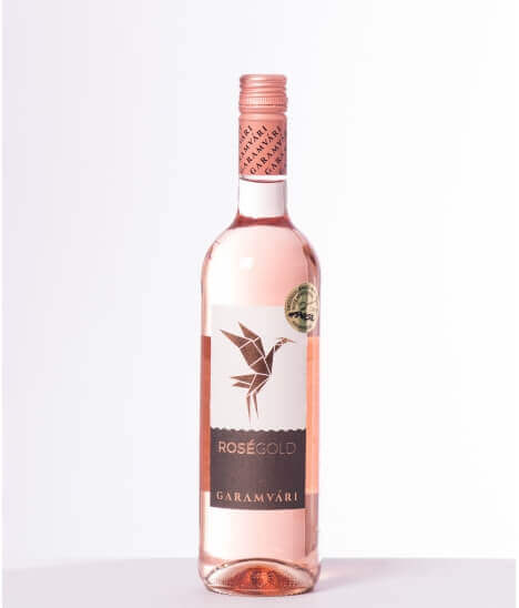 Vin rosé hongrois sec - Balatonboglár Region - Garamvári Estate - Cuvée Lellei Rosé Gold