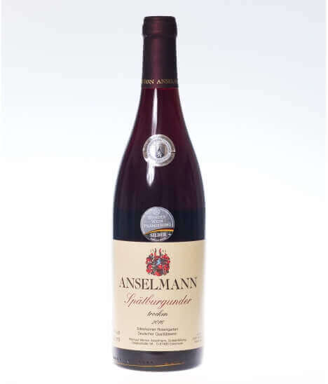 Vin rouge Allemand - Region Pfalz - Spatburgunder trocken Anselmann - Pinot noir