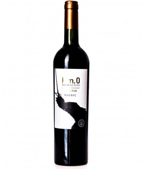 Vin rouge Uruguay - Colonia Region - Bodega Familia Irurtia - Cuvée Km.0 Río de la Plata Reserva - Malbec