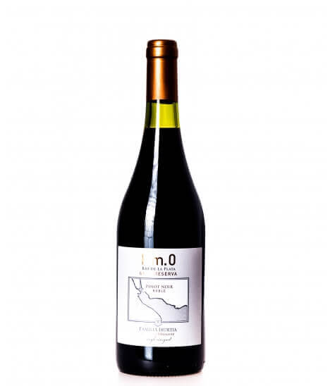 Vin rouge Uruguay - Colonia Region - Bodega Familia Irurtia - Cuvée Km.0 Río de la Plata Reserva - Pinot Noir
