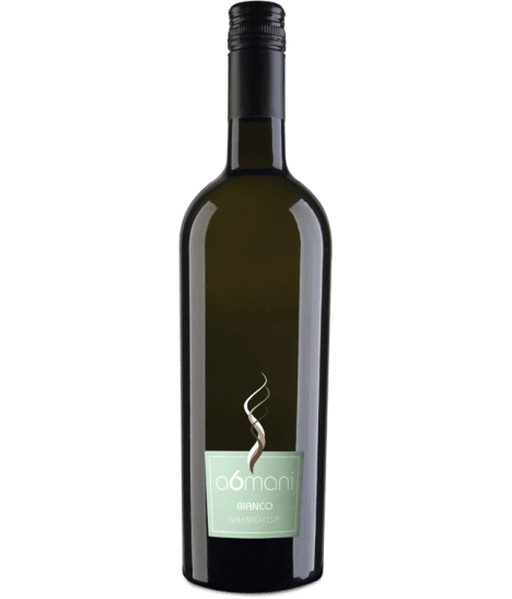 Vin blanc italien sec Pouilles - IGT Salento - A6Mani - Cuvée Bianco