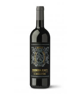 Vin rouge italien Piémont - DOCG Barbera d'Asti - Gaudio - Cuvée Il Bergantino