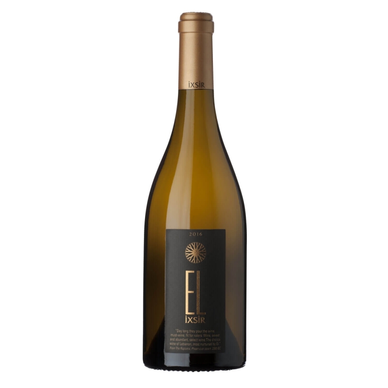 Vin blanc libanais sec - Domaine Ixsir - Cuvée EL (Viognier - Chardonnay)