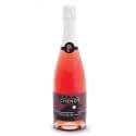 Vin pétillant rosé belge bio - AOP Crémant de Wallonie - Domaine du Chenoy - Cuvée Perle de Wallonie - Extra Brut