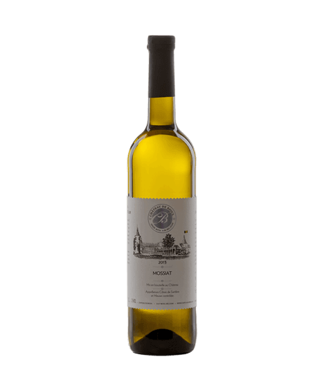 Vin blanc belge bio sec - AOP Côtes de Sambre et Meuse - Château de Bioul - Cuvée Mossiat