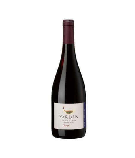 Vin rouge du plateau du Golan (colonie israélienne) - Galilée - Golan Heights - Cuvée Yarden Syrah