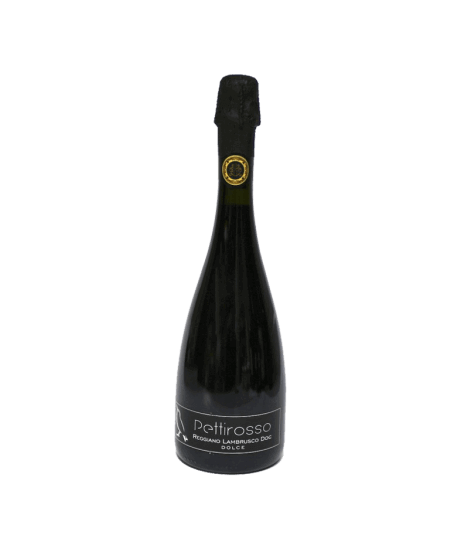 Vin rouge pétillant italien doux - DOC Reggiano Lambrusco - Medici Ermete - Cuvée Dolce Pettirosso