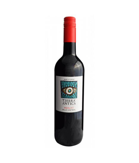 Vin rouge chilien - DO Valle Central - Tierra Antica - Cuvée Merlot