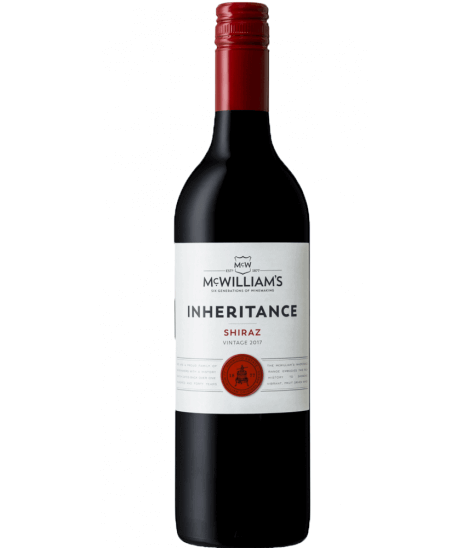 Vin rouge australien - Nouvelle Galles du Sud Riverina - McWilliams - Cuvée Inheritance Shiraz