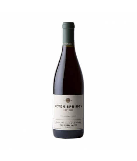 Vin rouge américain - Oregon - AVA Eola-Amity Hills - Evening Land - Cuvée Seven Springs - Pinot Noir