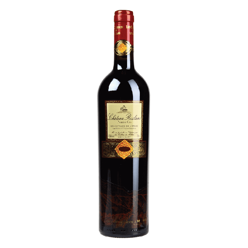 Vin rouge marocain - AOC Coteaux de l'Atlas 1er Cru - Château Roslane - Cab S / Merlot / Syrah