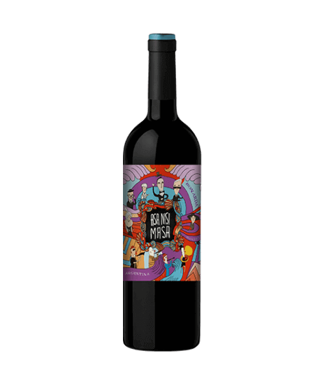 Vin rouge argentin - IG Los Chacayes - Bodega Mundo Revés - Asa Nisi Masa - Bonarda