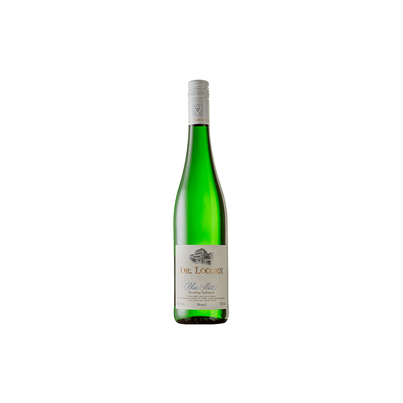Vin blanc allemand sec - QmP Mosel - Dr Loosen - Cuvée Blauschiefer Riesling Trocken