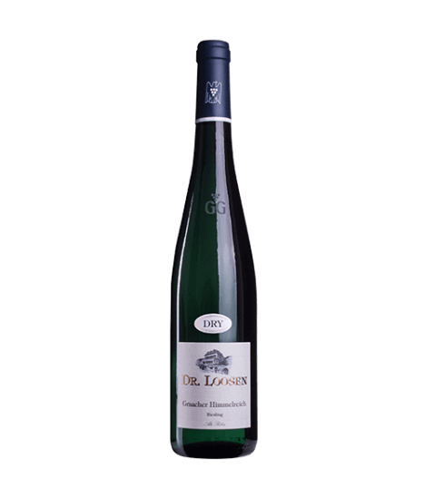 Vin blanc allemand sec - QmP Mosel - Dr Loosen - Cuvée Graacher Himmelreich Riesling Trocken GG
