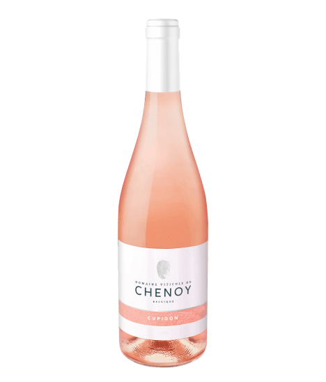 Vin rosé belge bio - AOP Côtes de Sambre et Meuse - Domaine du Chenoy - Cuvée Cupidon