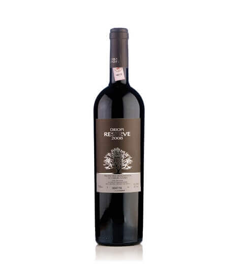 Vin rouge grec - AOP Nemea - Driopi Winery - Cuvée Reserve - Agiorgitiko