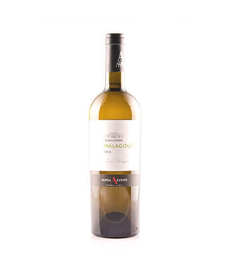 Vin blanc grec sec - IGP Florina - Alpha Estate - Cuvée Malagouzia