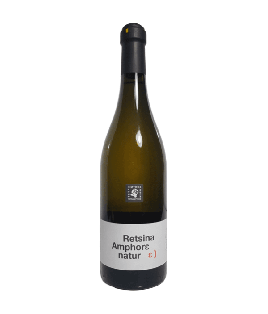 Vin blanc grec nature - Pélopponèse - Tetramythos Winery - Cuvée Retsina Amphore Nature - Roditis
