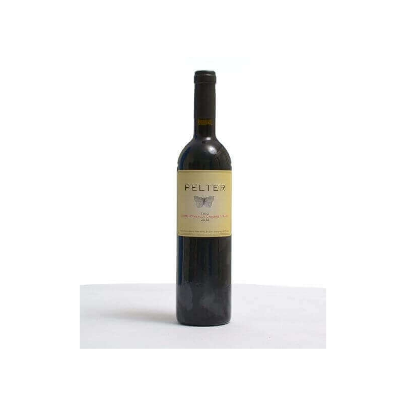 Vin rouge du plateau du Golan (colonie israélienne) - Maison Pelter - Cuvée Trio