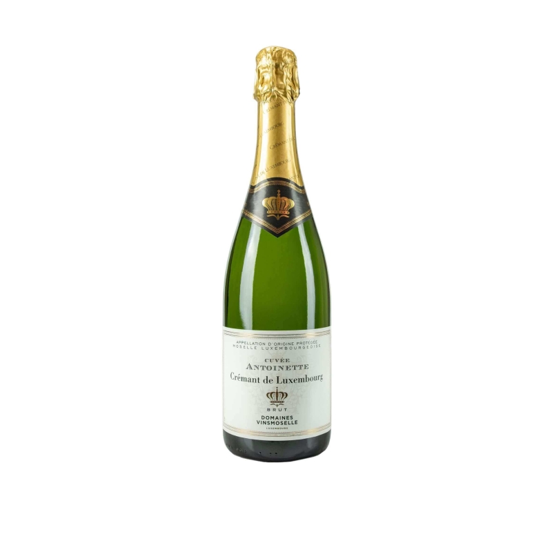 Vin pétillant luxembourgeois - AOP Crémant du Luxembourg - Domaines Vinsmoselle - Cuvée Antoinette Brut Extra