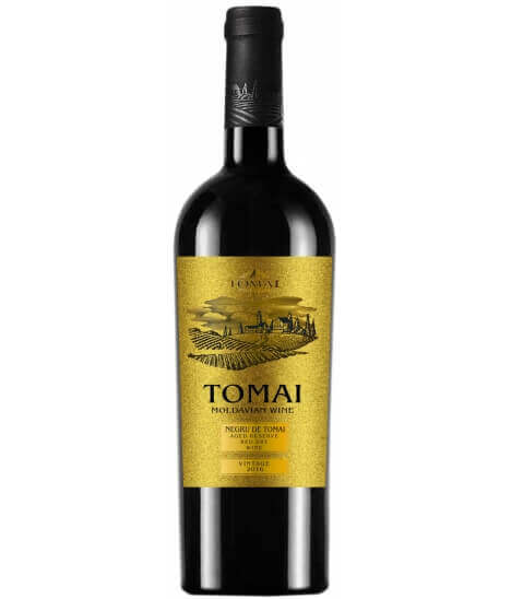 Vin rouge moldave - Cahul Region - Tomai - Cuvée Negru de Tomai (Saperavi - Cabernet Sauvignon - Merlot)