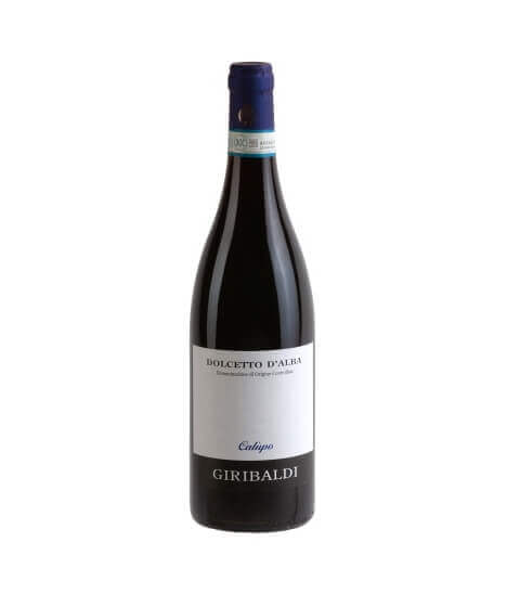 Vin rouge italien bio Piémont - DOC Dolcetto d'Alba - Domaine Mario Giribaldi - Cuvée Calùpo - Dolcetto