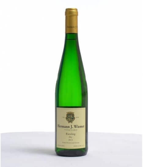 Vin blanc américain sec - New York - AVA Seneca Lake - Hermann J. Wiemer - Riesling