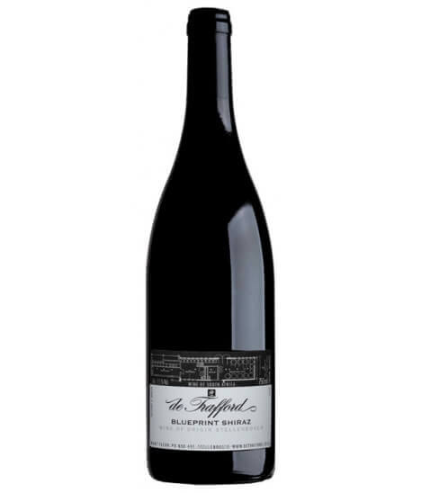 Vin rouge sud-africain - Stellenbosch - De Trafford Winery - Cuvée Blueprint Syrah