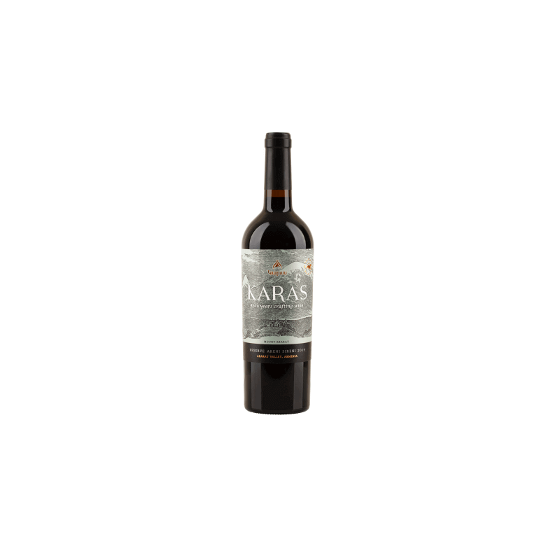 Vin rouge arménien - Ararat Valley - Karas - Cuvée Karas Reserve (Amphore)