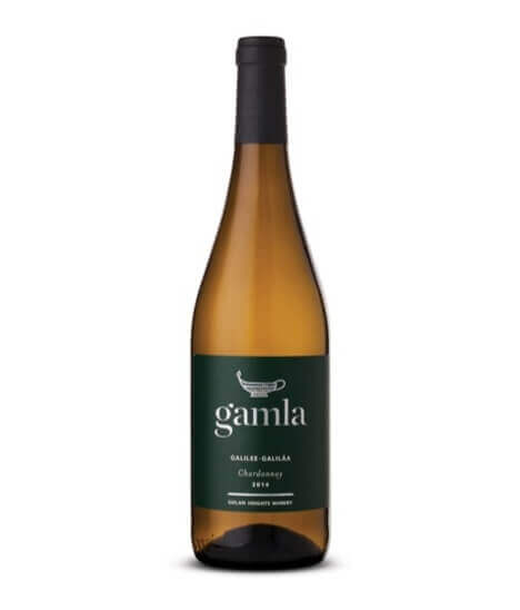 Vin blanc israélien sec - Galilée - Golan Heights - Cuvée Gamla - Chardonnay