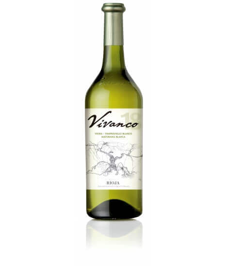 Vin blanc espagnol sec - DOC Rioja - Bodegas Vivanco - Cuvée Blanco - Viura / Tempranillo Blanc / Maturana Blanca