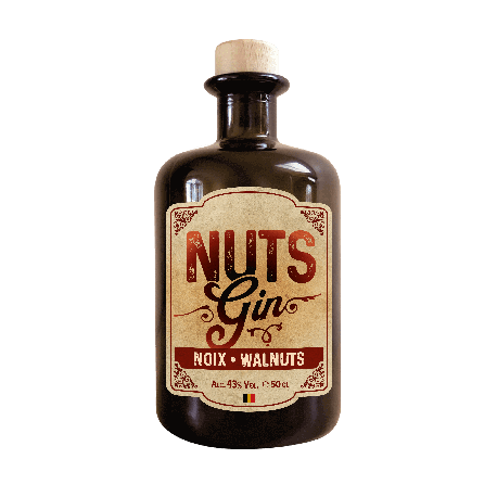 Gin belge - Pr. de Luxembourg - Ardenne Addict - Nut’s Gin aux noix