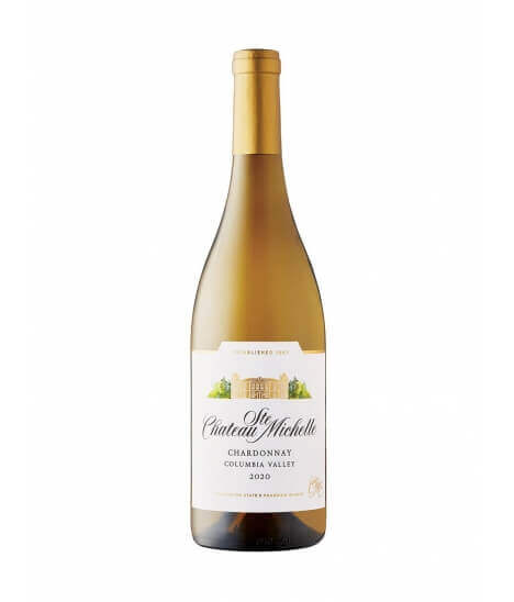 Vin blanc américain sec - Washington - AVA Columbia Valley - Château Ste Michelle - Cuvée Chardonnay