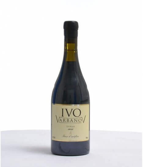 Vin rouge bulgare - Vallée de la Thrace - Ivo Varbanov - Feux d'Artifice - Syrah