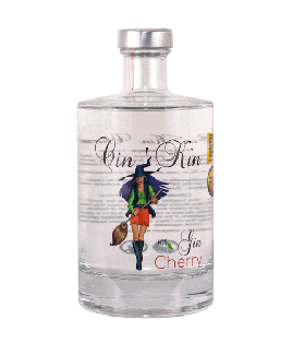 Gin belge - Pr. de Namur - Cin'Kin Gin Cherry - Triplement distillé à base de cerises