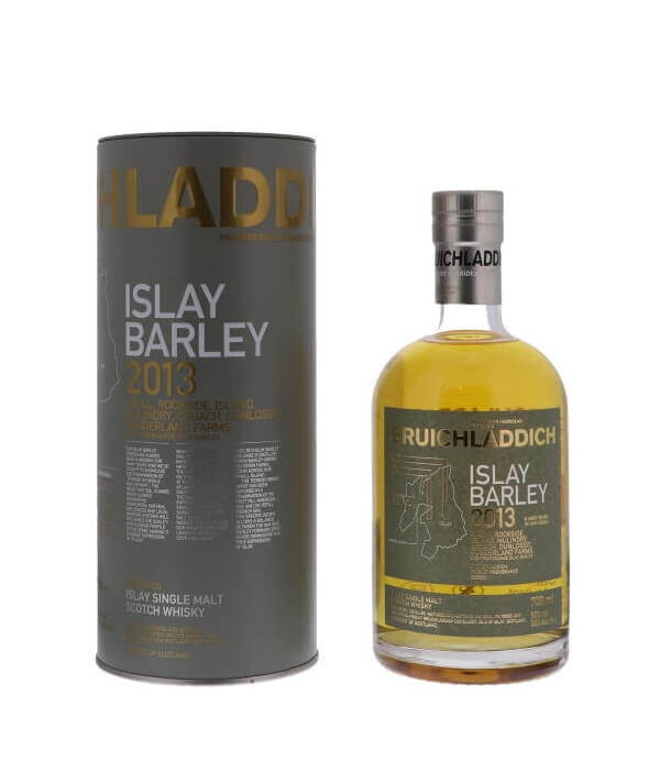 Whisky écossais - Islay Island - Bruichladdich Distillery - Islay Barley  2013 + Coffret