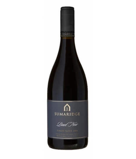 Vin rouge sud-africain - Walker Bay - Sumaridge Estate - Cuvée Pinot Noir